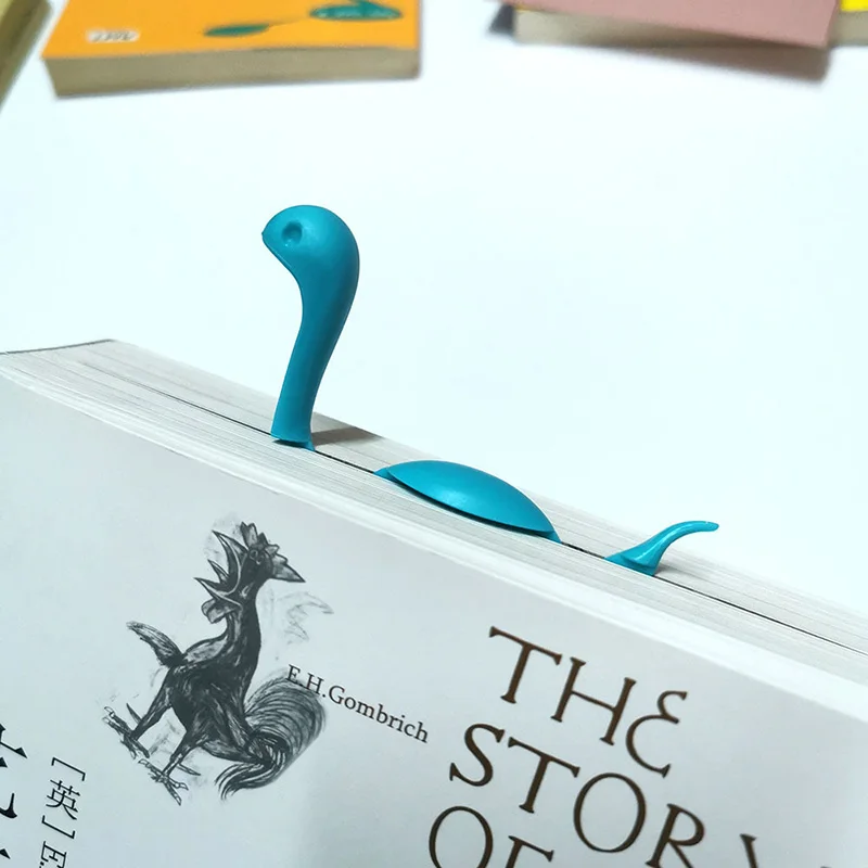 

Children Kids Boys Water Monster Shape Funny Creative PVC Book Markers 3D Bookmarks Cartoon Animal Bookmark eal Octopus School