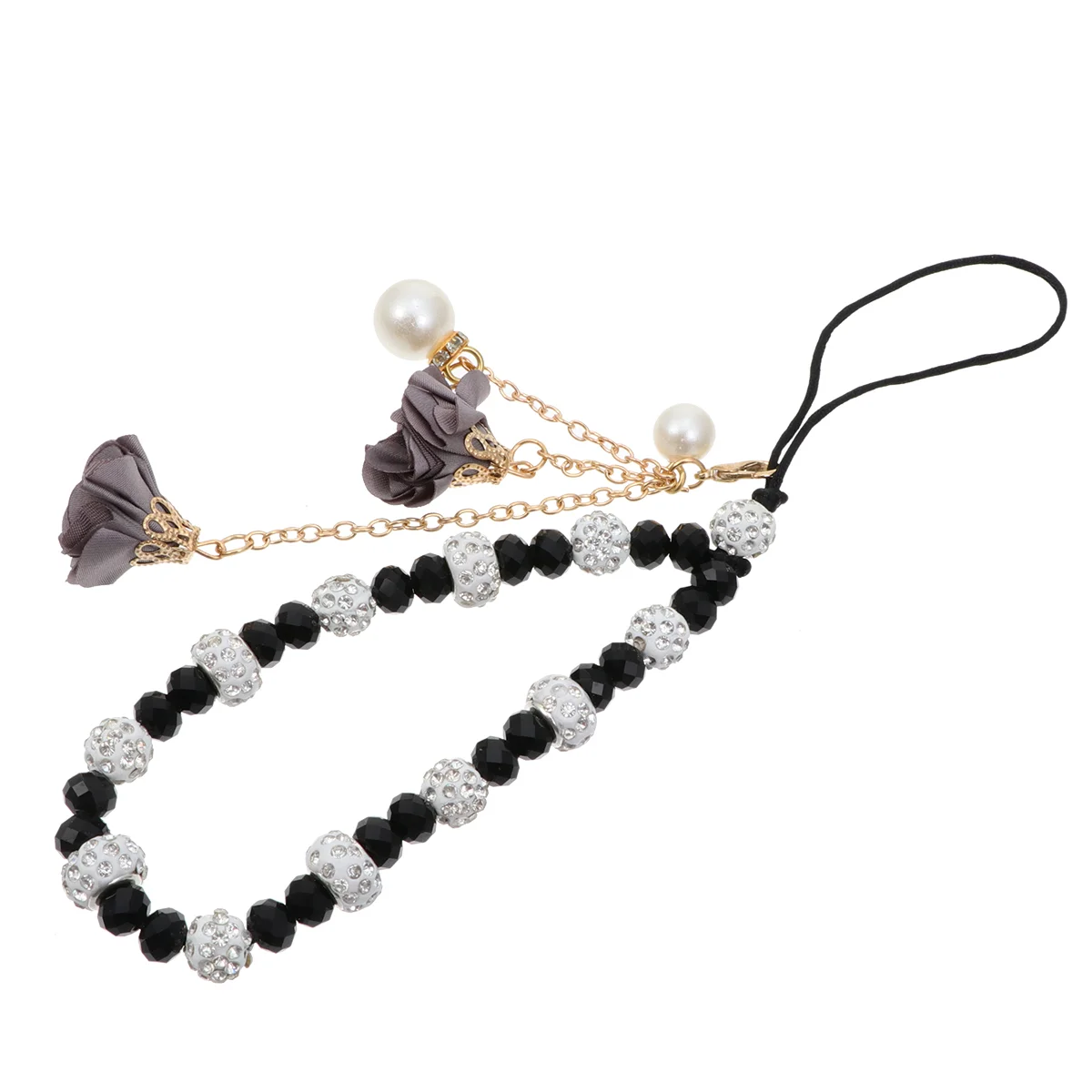 

Phone Wrist Strap Cell Lanyard Pocket Wallet Crystal Charm Pendant Key Wristlet