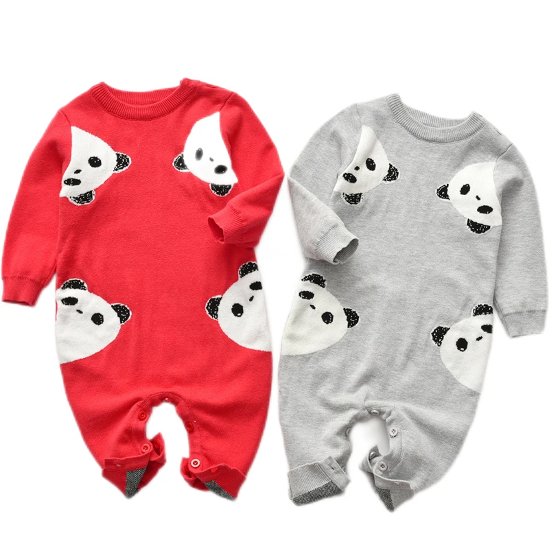 

Детское трикотажное боди с вышивкой и длинным рукавом, комбинезон для маленьких мальчиков и девочек, осенне-зимний комбинезон для новорожденных, комбинезон для маленьких девочек, наряд