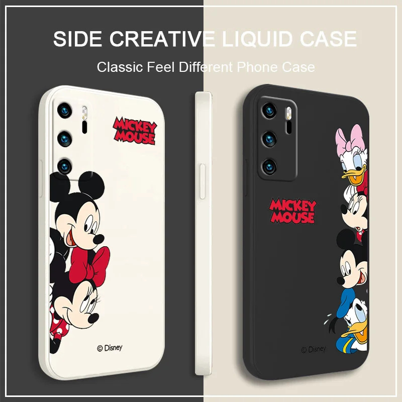 

NEW Mickey Mouse Anime Phone Case For OPPO A72 A57 A54S A53S A52 A31 A16S A9 A5 A1K A12 AX7 F21 F9 A5 Liquid Rope Funda Cover