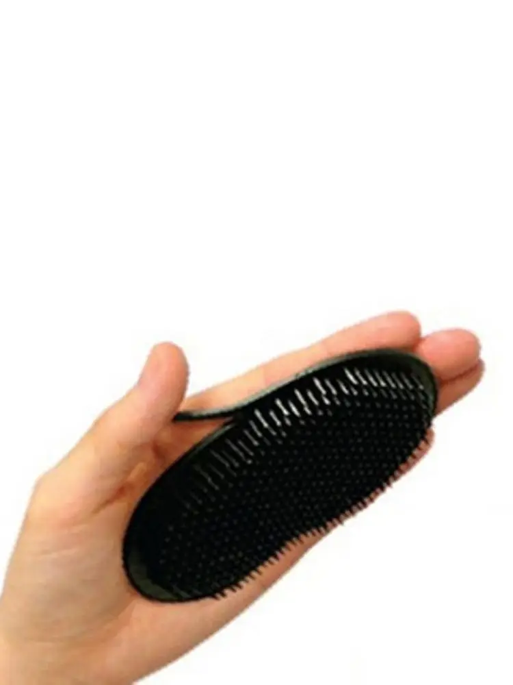 

1Pcs Soft Shampoo Comb Pocket Men Mustache Palm Scalp Massage Comb Travel Portable Hair Comb Brush Hair Styling Tools