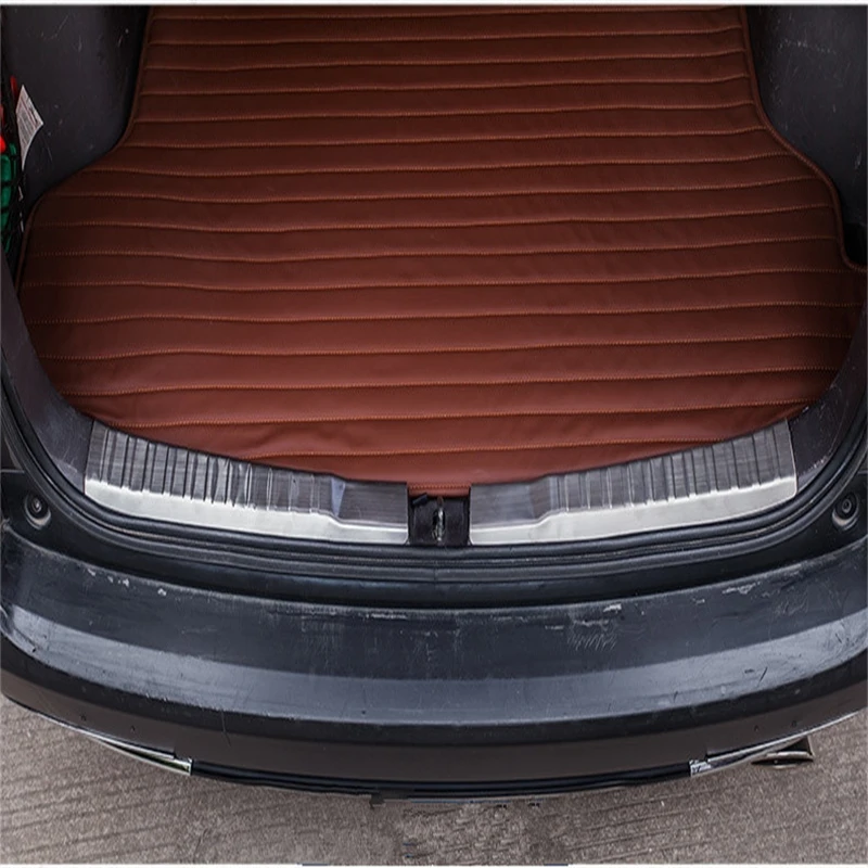 

WELKINRY For Honda CR-V CRV 2015 2016 stainless steel rear tail bumper box gate door sill trunk boot scuff guard pedal trim