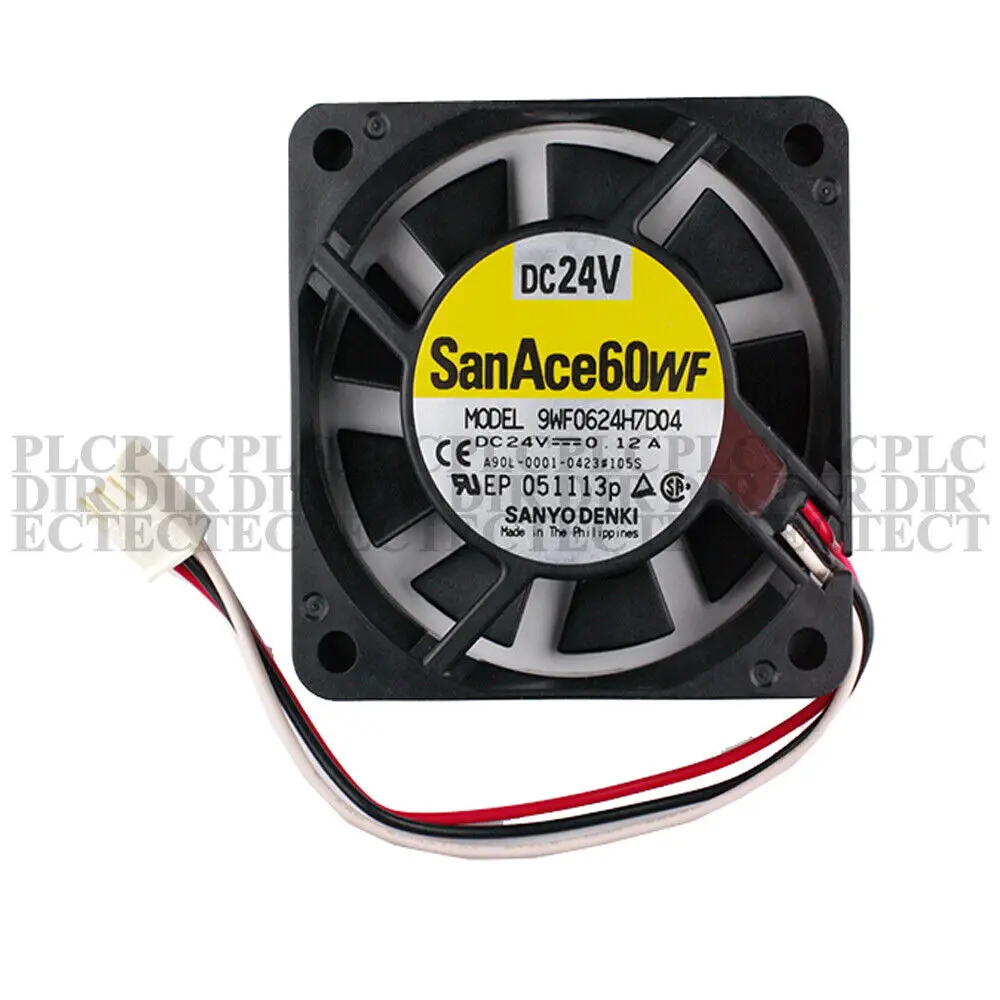 Новый охлаждающий вентилятор Sanyo Denki 9WF0624H7D04 A90L-0001-0423 #105S