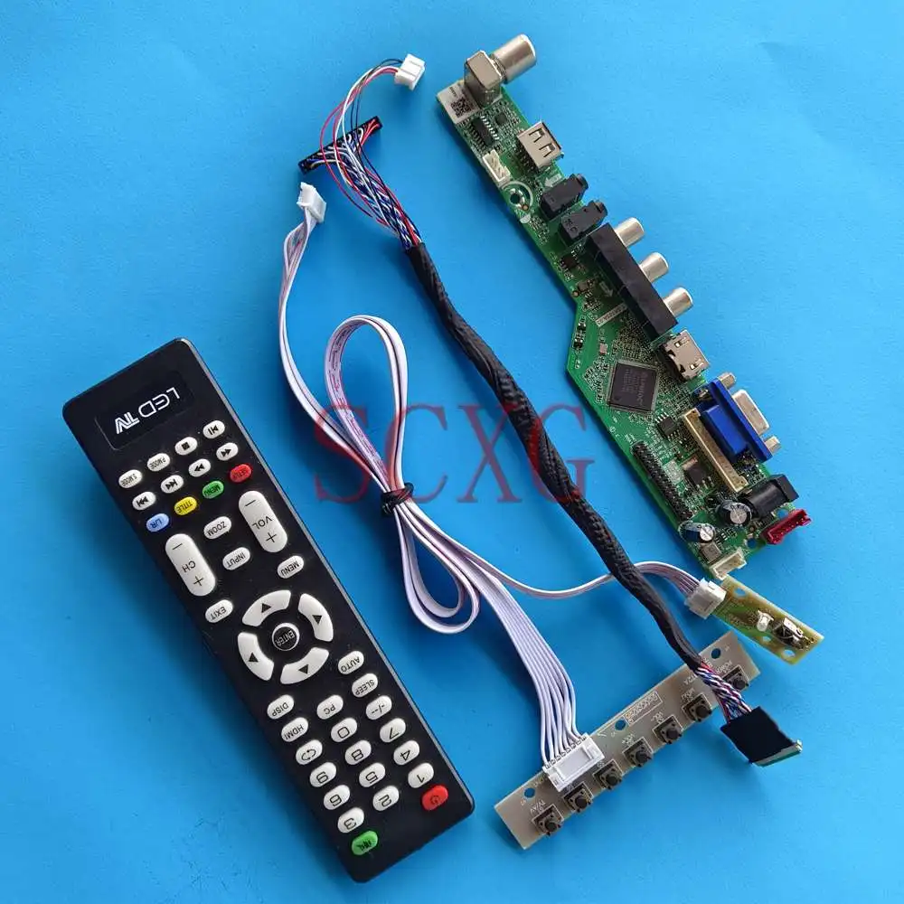 

Для планшетов, совместимых со стандартами HDMI, VGA, AV, USB, 40 Pin, LVDS, 1920, 1080, 17,3 дюйма, ТВ, аналоговый сигнал, дисплей, контроллер, комплект платы упра...