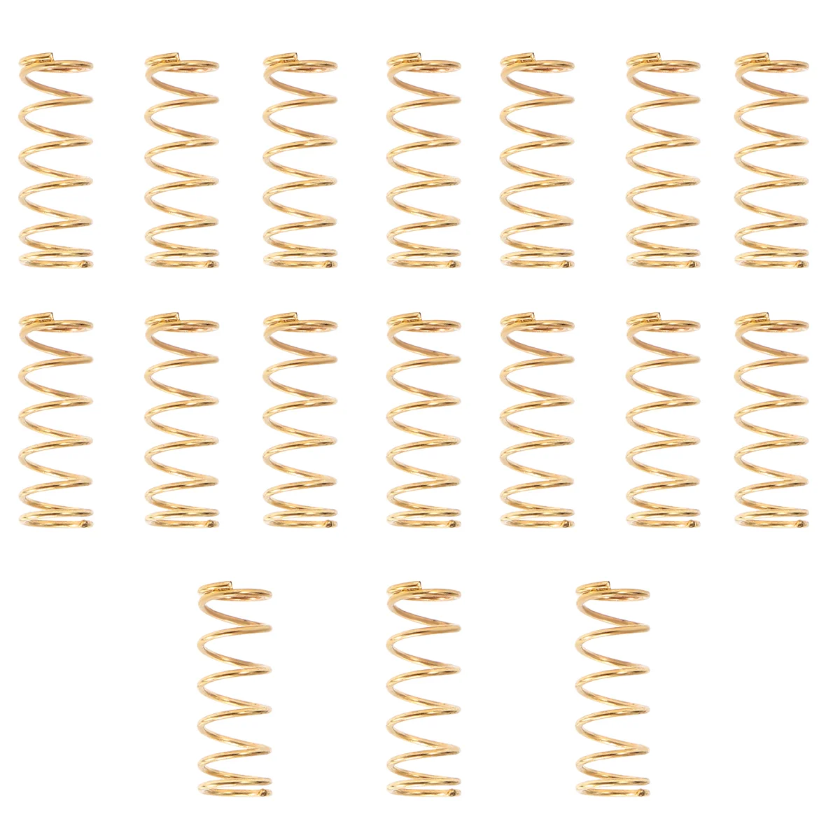 

17 Pcs Metal Guitar Spring Electric Guitar Pickups Pickup Tension Spring Springs Extension Spring Pickup Adjust Height Spring
