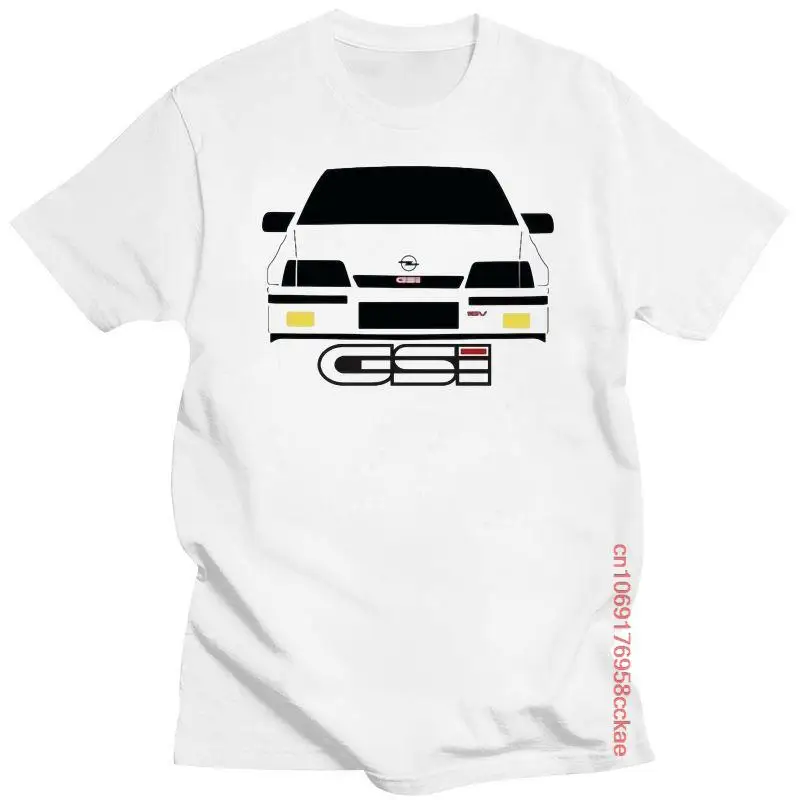 

Mens Clothing Camiseta Blanca Opel Kadett Gsi 16V Cotton Tshirt Men Summer Fashion T-Shirt Euro Size