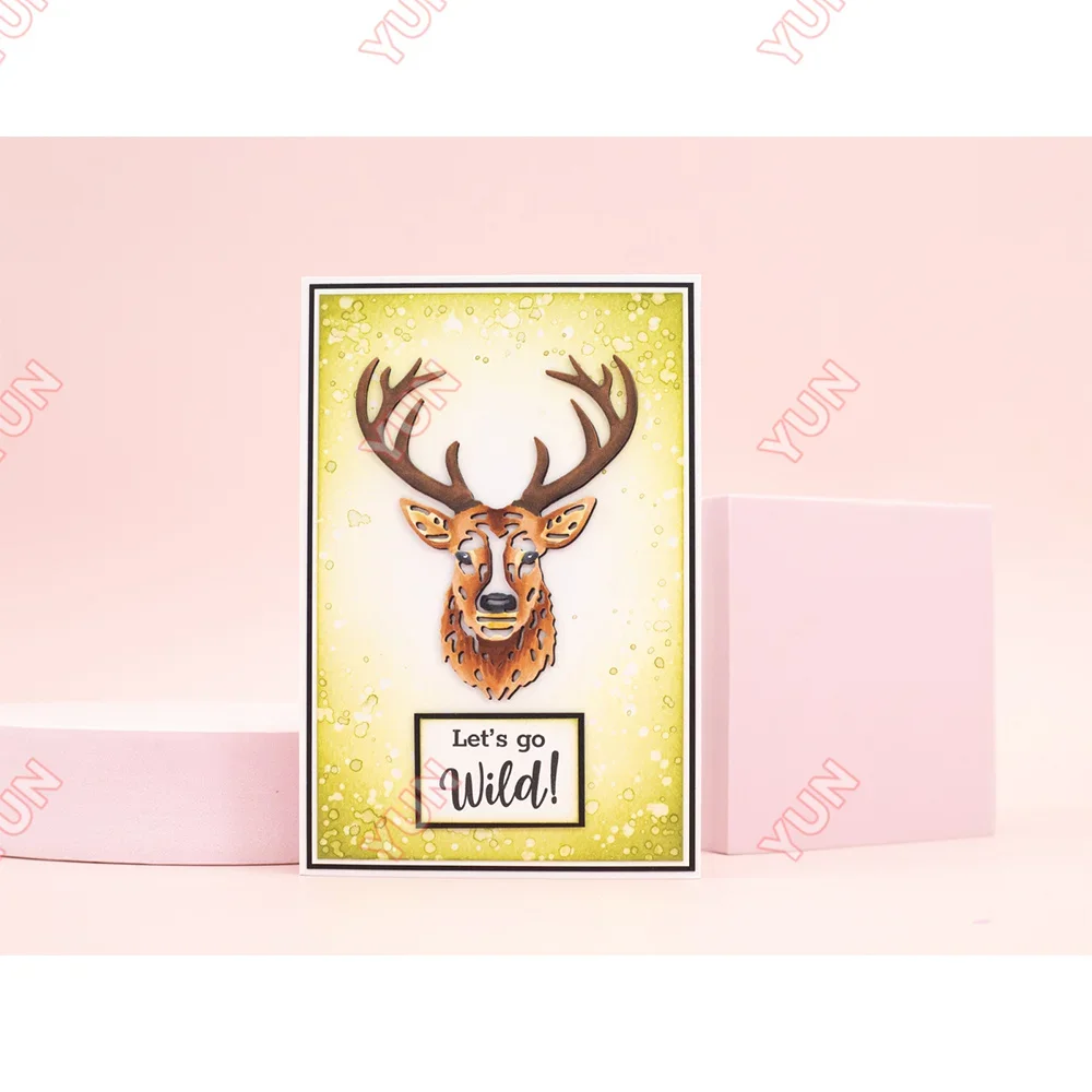 Лесной исследователь металлические трафареты форма для посетителей прерий DIY