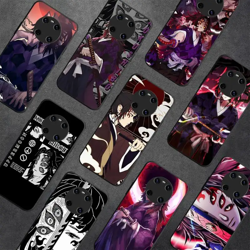 

Kokushibo anime Phone Case For Huawei Y 5 Y62019 Y52018 Y92019 Luxury funda case for 9prime2019