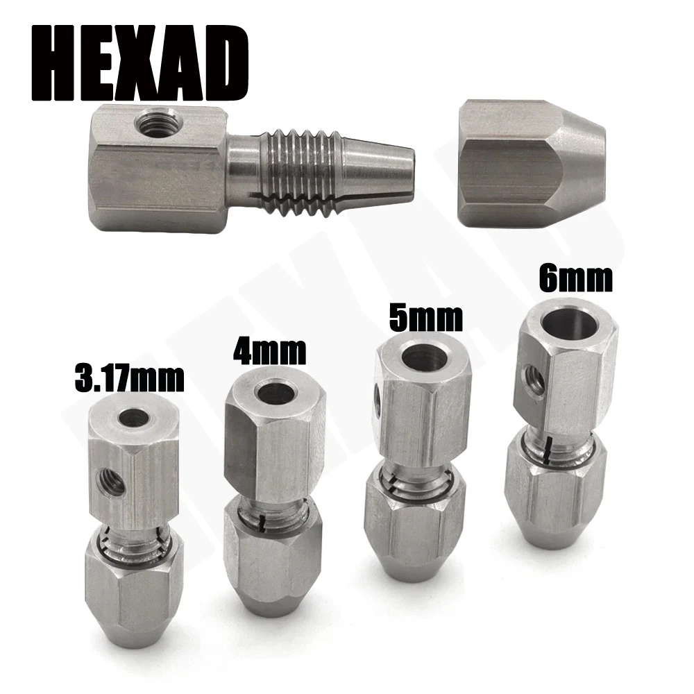 CNC RC лодка Гибкая муфта из нержавеющей стали гибкий цанговый соединитель 3 17/4/5/6 мм
