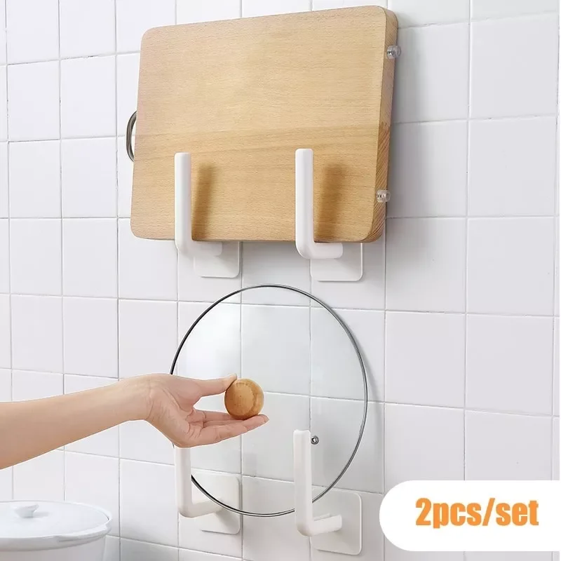 

Kitchen Storage Rack Cutting Board Pot Lid Holder Plastic Wrap Film Toilet Paper Holder
