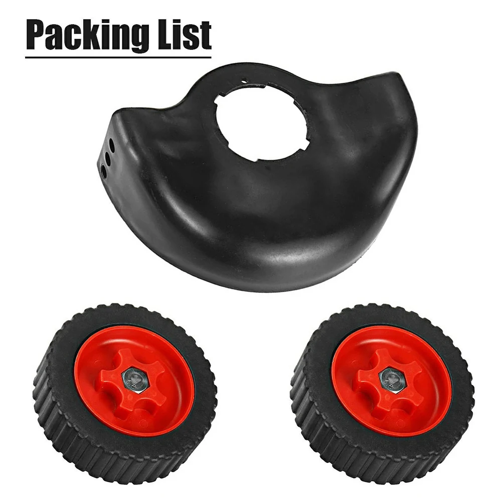 

1set Roller Base ABS Nylon For Electric Grass Trimmer Auxiliary Tool Lawn Mower Wheels Bilateral Wheel