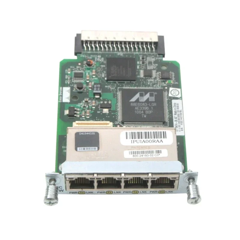 Для маршрутизатора 1800 2800 3800 4 порта 10/100 Ethernet-коммутатор модуль HWIC серверный