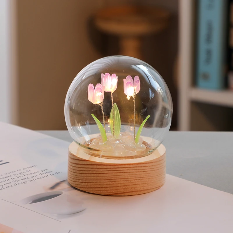 

Mini Tulip Night Light DIY Material Package Not Finished