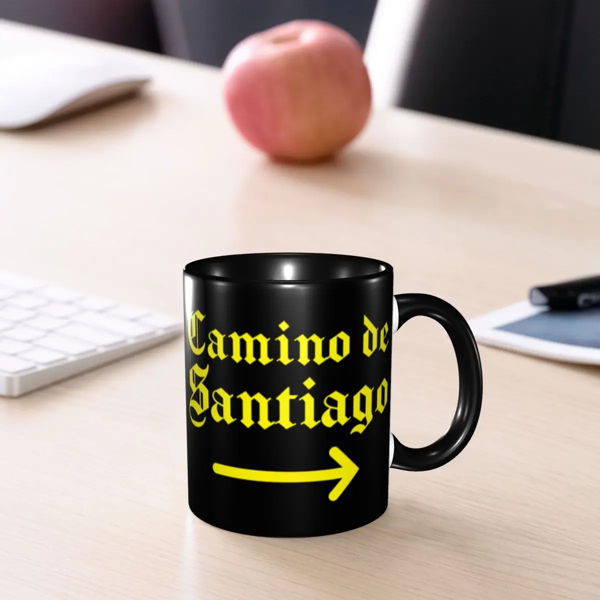 Керамическая кружка для кофе и чая Buen Camino De Santiago, персонализированная, для самостоятельного оформления (art.: 3920d98ce5162) - 3920d98ce5162