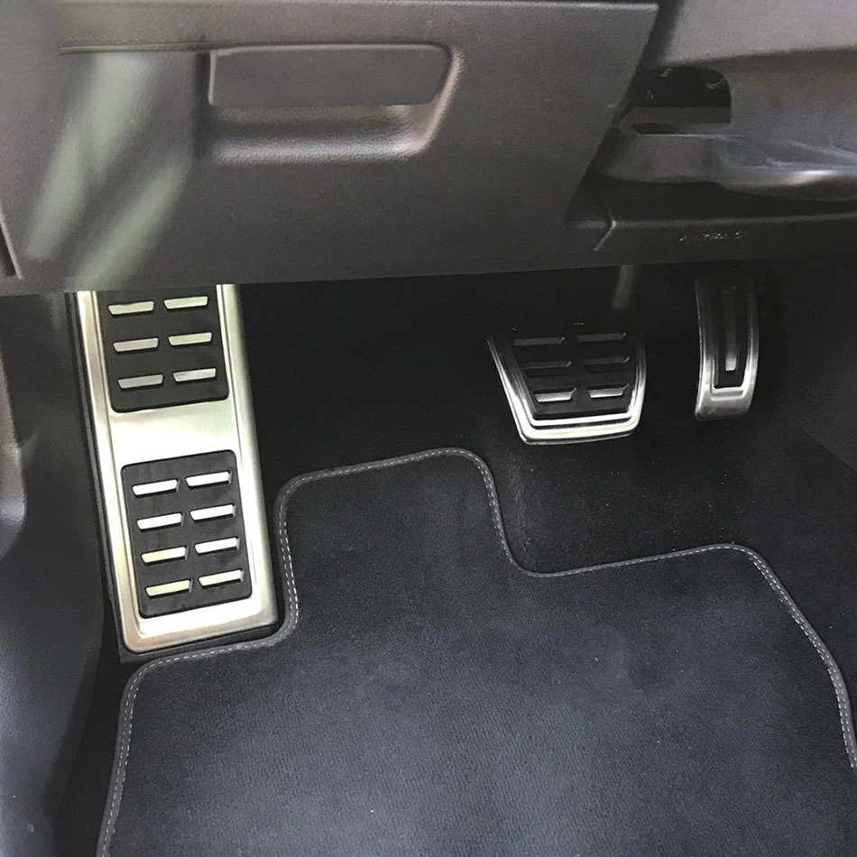 

Автомобильная топливная Тормозная педаль из нержавеющей стали, подставка для педалей Volkswagen VW Kodiaq 2016 2017 2018 2019 2020