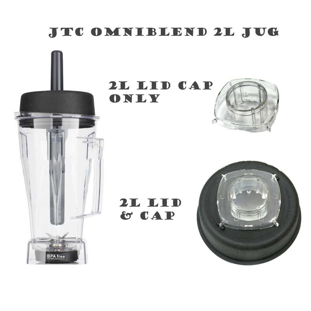 1/2pcs Lid  2L Jug Lid Cap Blender Jar Cover Food Processor 