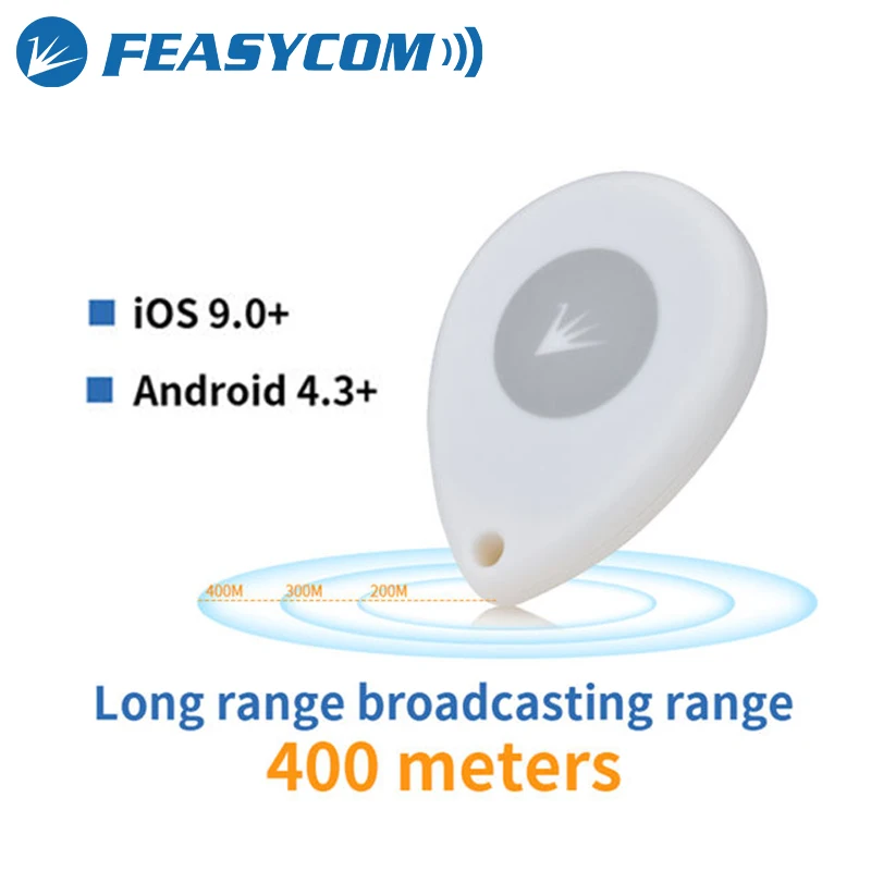Фото FSC-BP108B IP67 Водонепроницаемая сменная батарея Feasycom BLE Beacon Eddystone с низким энергопотреблением, программируемая Bluetooth iBeacon №3