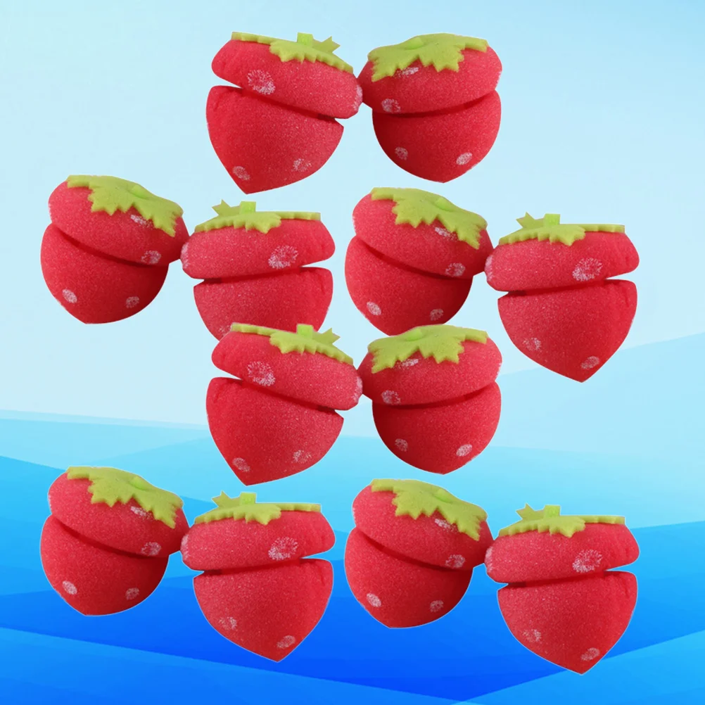 

Sponge Hair Roller Night Hair Curler Hair Styling Roller DIY Hair Tool for Home Use, 12pcs