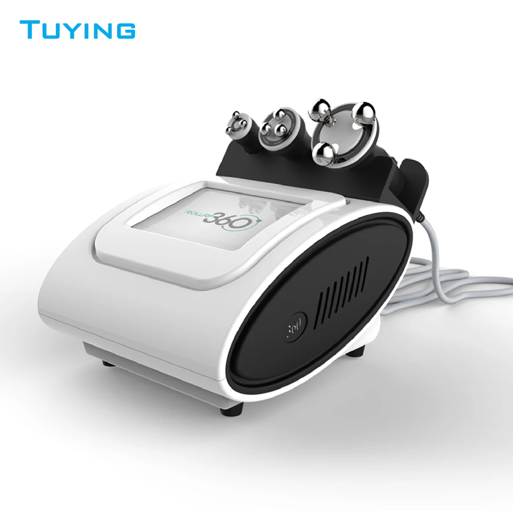 

Fashion rotation 360 degree rotating RF LED lights body slimming machine