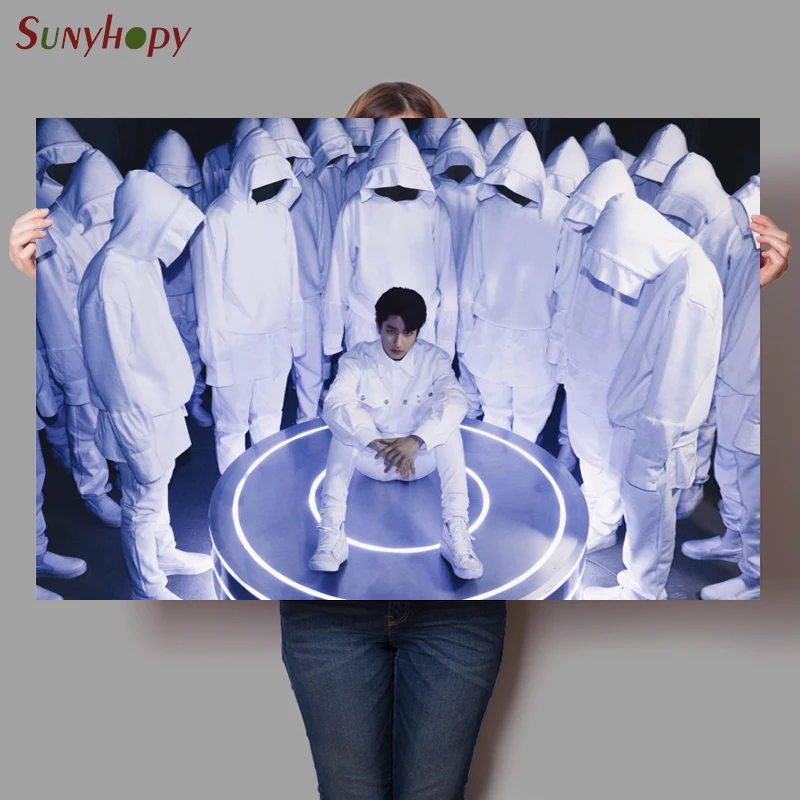 

New Custom Han (Stray Kids) Canvas Poster Satin Fabric Home Decor Fashion Mondern 30X45cm 40X60cm