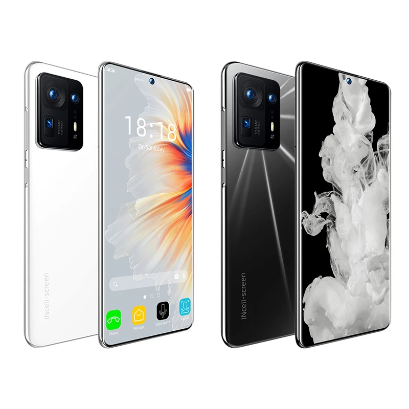 

MIX4 Smart Phone 6.82-Inch HD Screen 2+16GB Dual SIM Dual Standby Phone EU Plug
