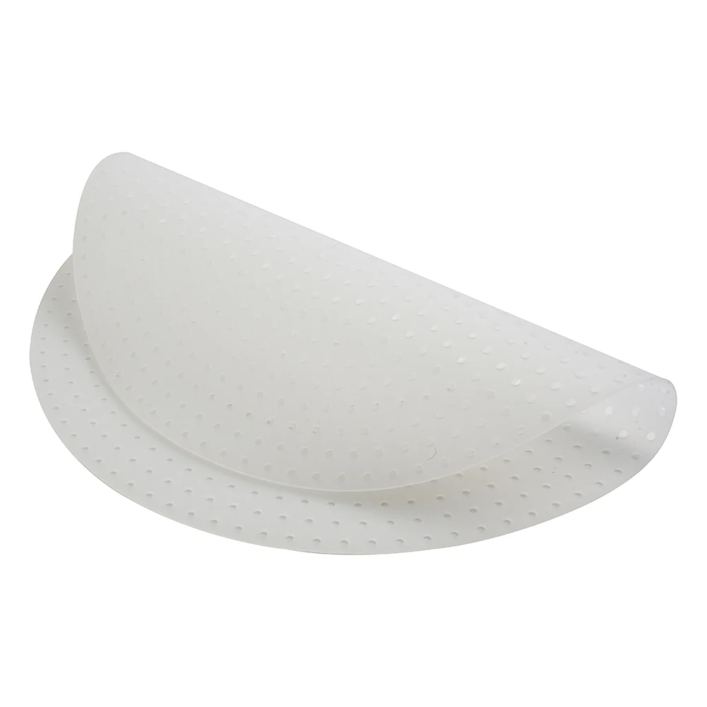 Силиконовый коврик для дома кухни Avirulent белый антипригарный диаметр 30 см