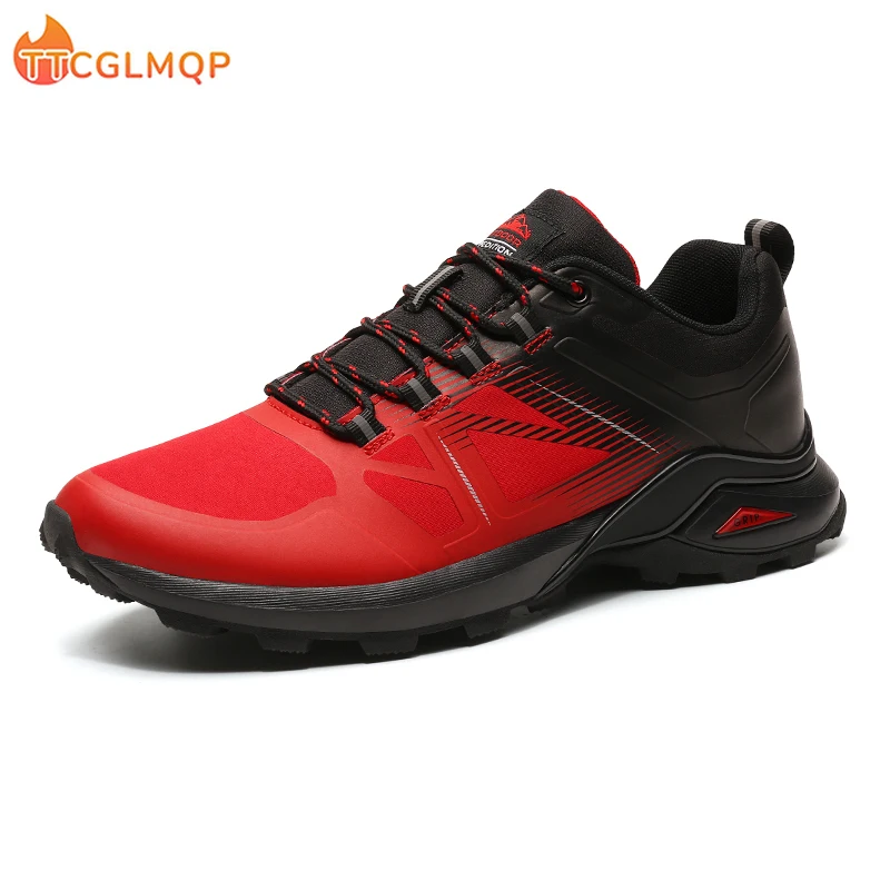 

New Men's Casual Shoes Men's Shoes Fashion Breathable Mesh Sports Sneakers Outdoor Non Slip Comfortable Hiking Shoes Large Size