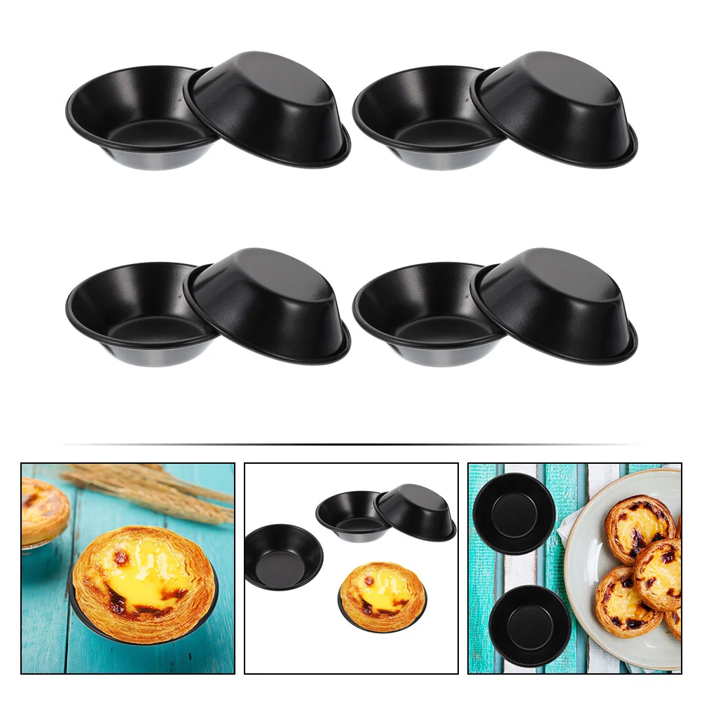 8 шт. форма для яичного пирога выпечки мини-формы пирогов формы углеродистая
