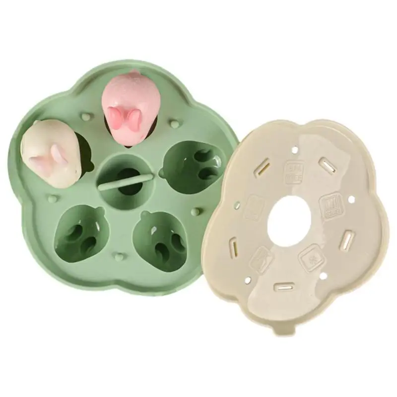 

3D Easter Bunny Shape Mold Silicone Mold For Mousse Dessert Jelly Baking Candle Chocolate Ice Cream Baking Tool Bakeware