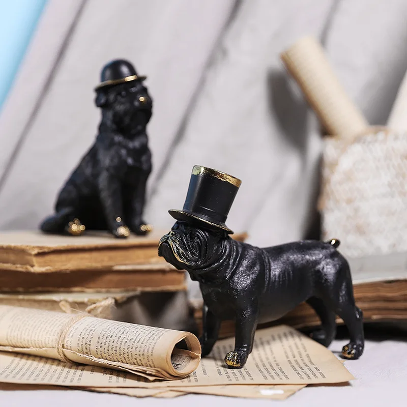 Домашние фигурки для украшения интерьера статуи скульптуры имитация животного