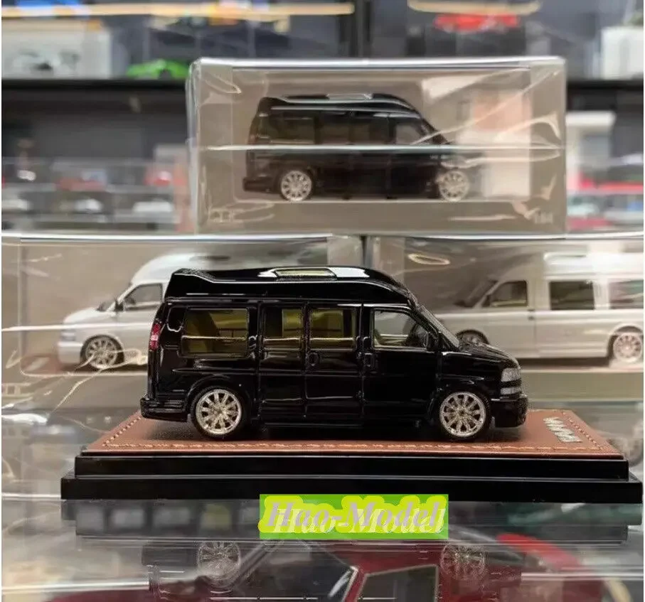 GOC 1:64 для GMC SAVANA SUV литая под давлением модель автомобиля из сплава металла подарки