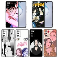 nana singer anime phone case for samsung a91 a73 a72 a71 a53 a52 a7 m62 m22 m30s m31s m33 m52 f23 f41 f42 5g 4g tpu case fundas