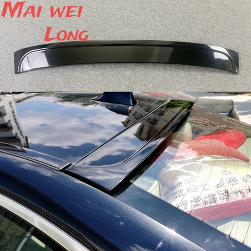 

For BMW 5 Series F10 2011-2017 Year Spoiler Roof Sport ABS Plastic Carbon Fiber Look Rear Trunk Wing Body Kit Accessories