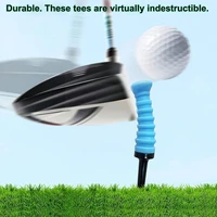 12pcs golf elastic ball tees plastic holder golf durable accessories colors 5 j4w0