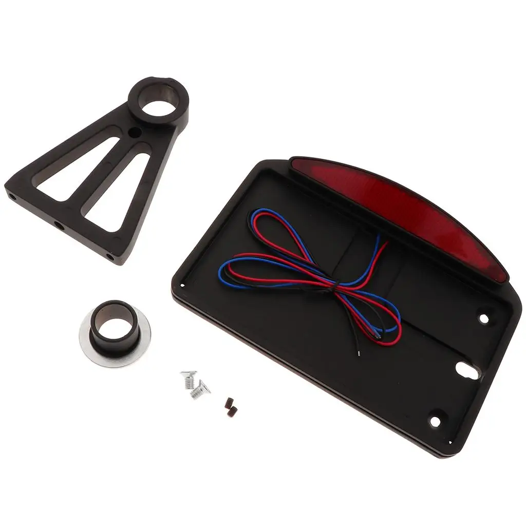 

18.5x12x3.5cm Motorcycle LED Brake Rear Light with 3/4 Hole for