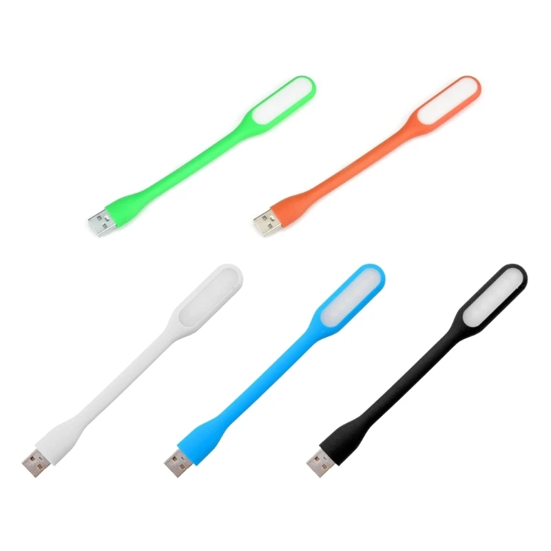 

Y5LE 2 Pcs Mini USB Light Flexible Laptop Keyboard Light for , USB Adapter