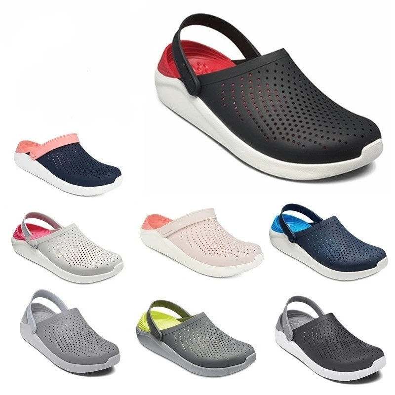 

Men's and Women's Outdoor Casual Sandals Couple Hole Shoes Male Sandal Sandles Summer 2023 Free Shipping Low Price Slide Beach