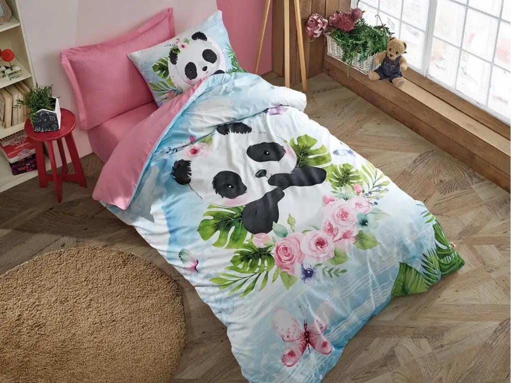 

Cottonbox Junior duvet cover set Jodi pink