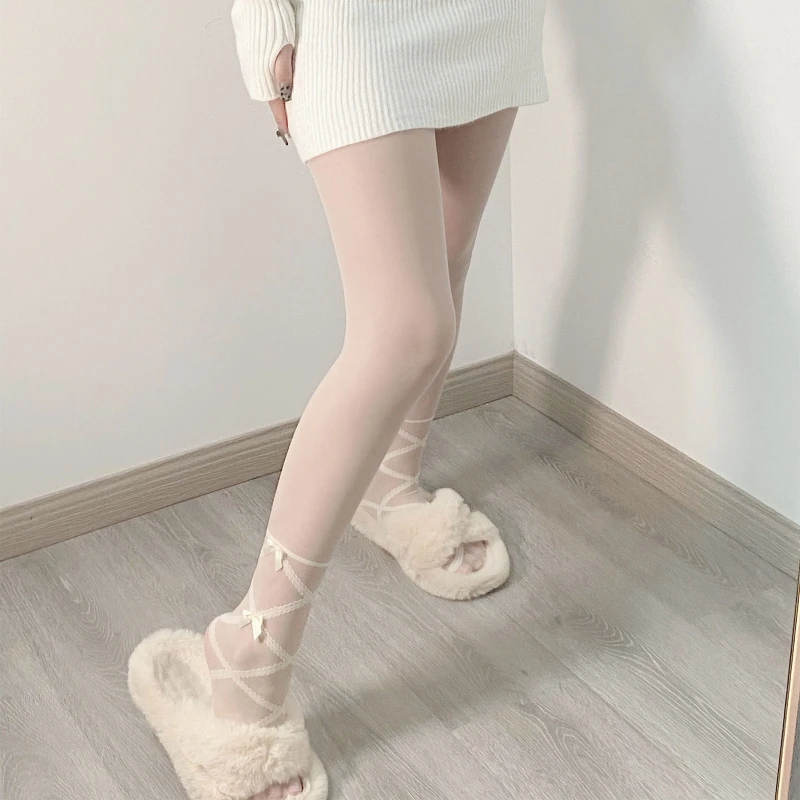 

Женские пикантные тонкие шелковые колготки, обтягивающие Прозрачные Колготки с рисунком в виде татуировок