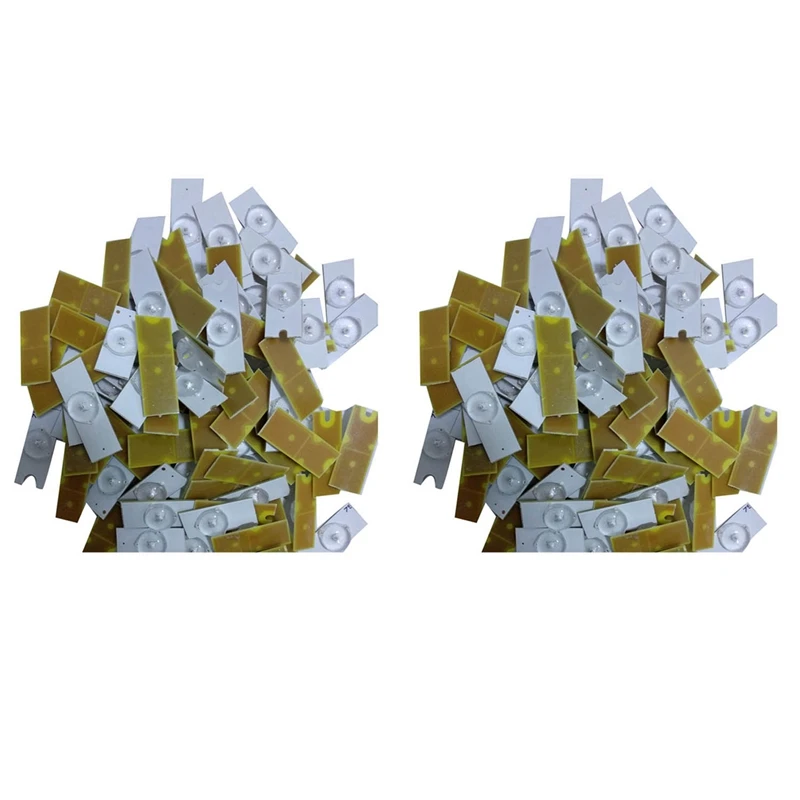 

3V SMD Lamp Beads With Optical Lens Fliter For 32-65 Inch LED TV Repair(60Pcs 3V)