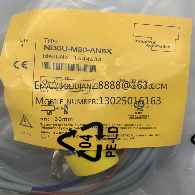 Новый датчик приближенияNI30U-EM30WN-VP6X-H1141 NI30U-EM30WN-VN6X-H1141