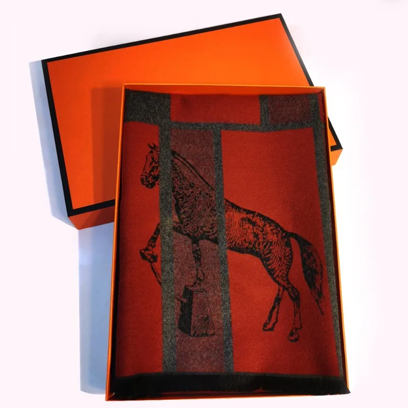 Новинка 2023, роскошный зимний шарф для мужчин