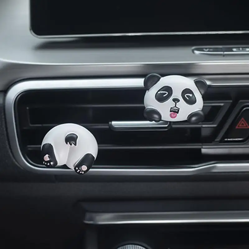 Автомобильный освежитель воздуха в виде милой панды для головы и хвоста животных