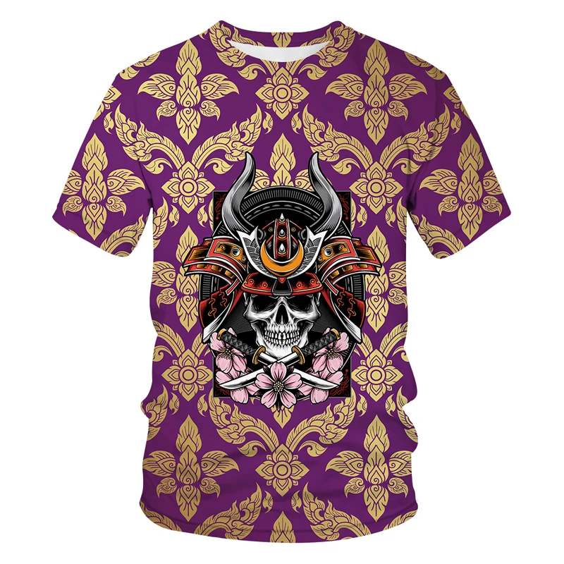 

Summer 2021 3d Printed Men's T-shirt O-neck Short Sleeve Funny Pattern T-shirt Harajuku Men's T-shirt For Men Tees Men clothing