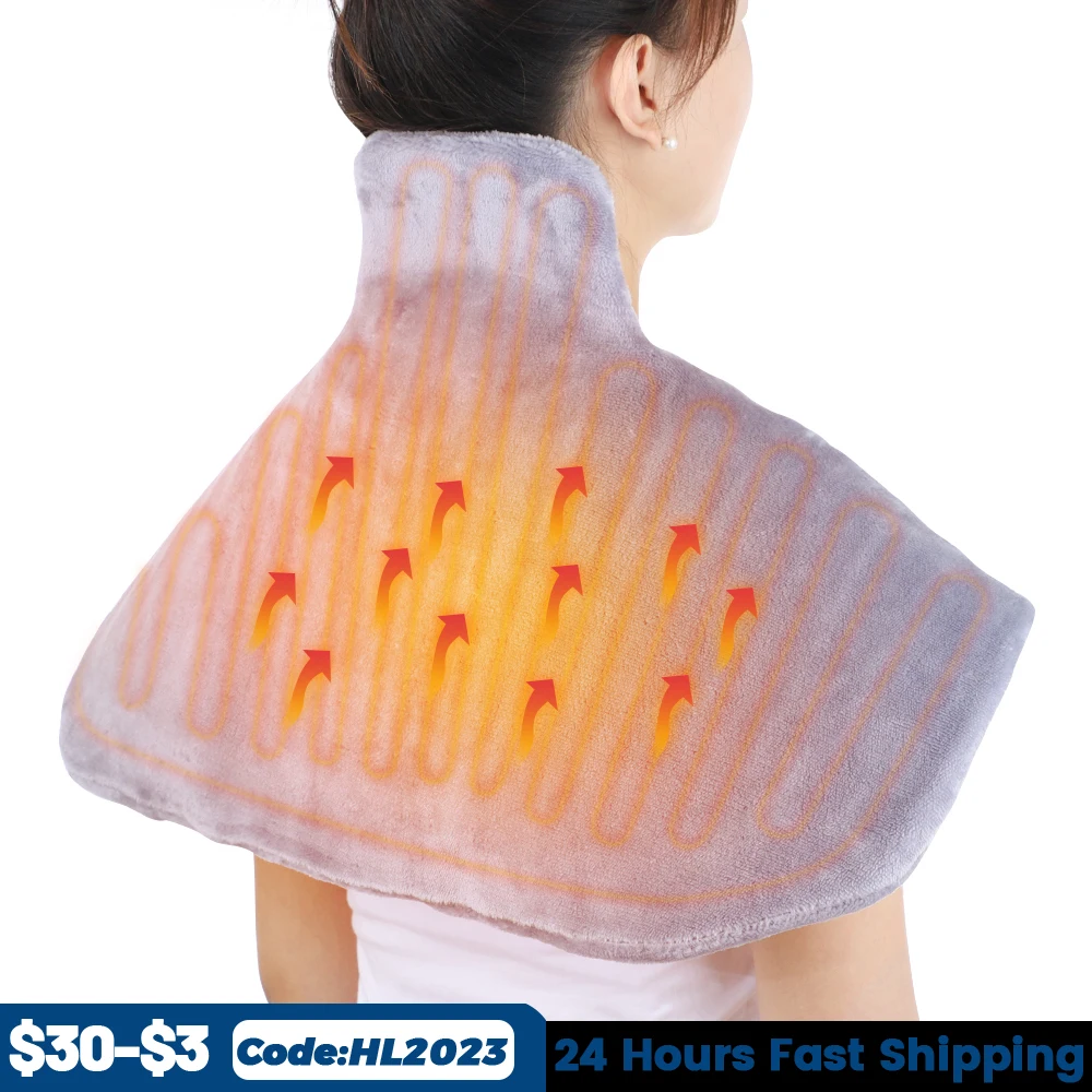 Electric Blanket Back and Neck Heating Pad Winter Keep Warm 