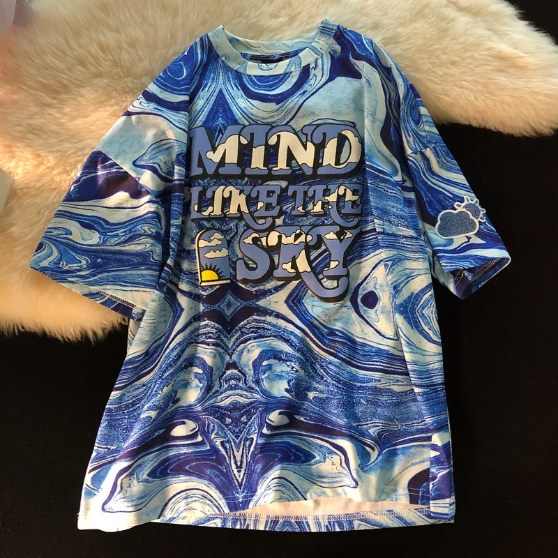 

Футболка женская летняя с круглым вырезом и коротким рукавом