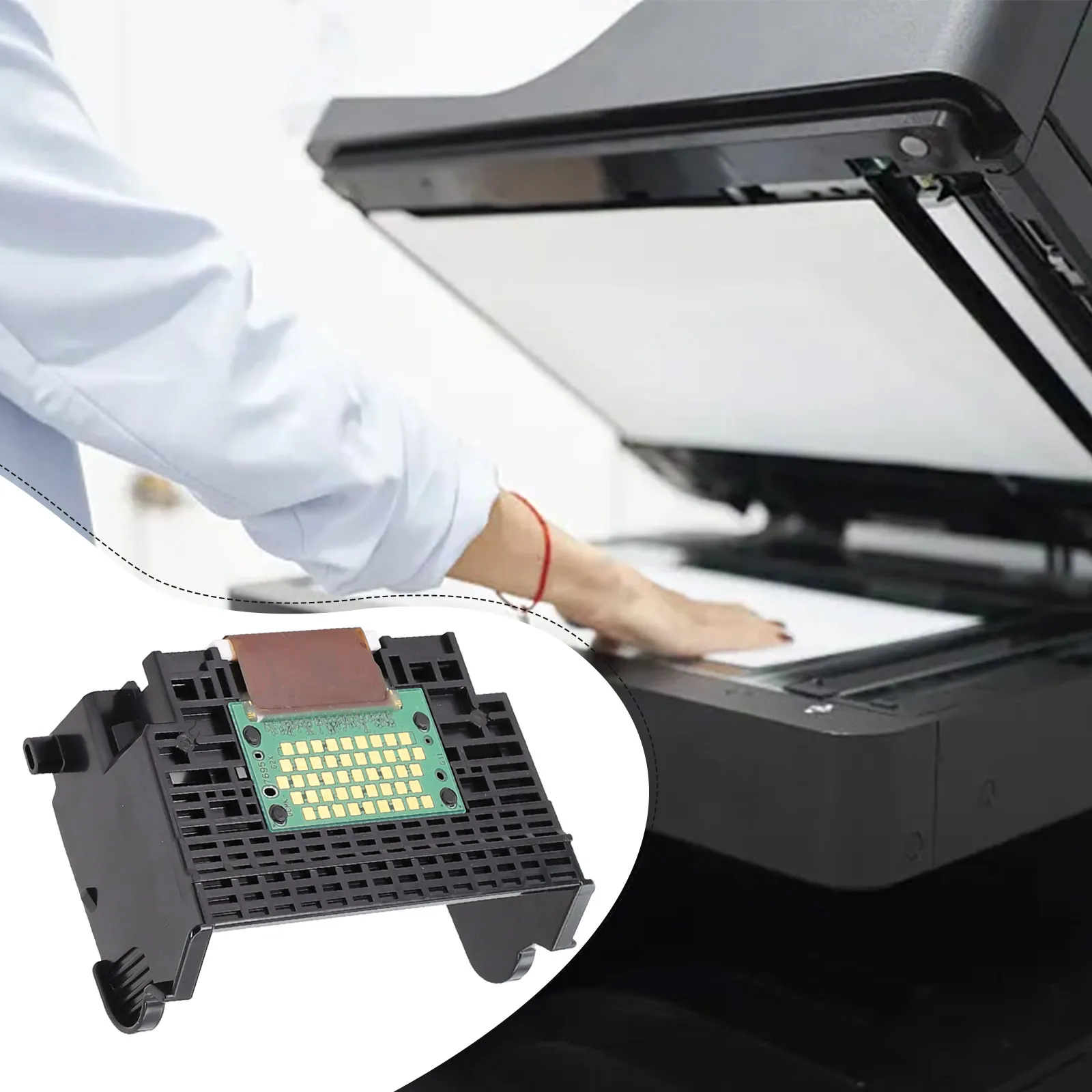 

Durable Print Head Protective Cover Protective Cover QY6-0067 Color Print Head For IP4500 For IP5300 For MP610