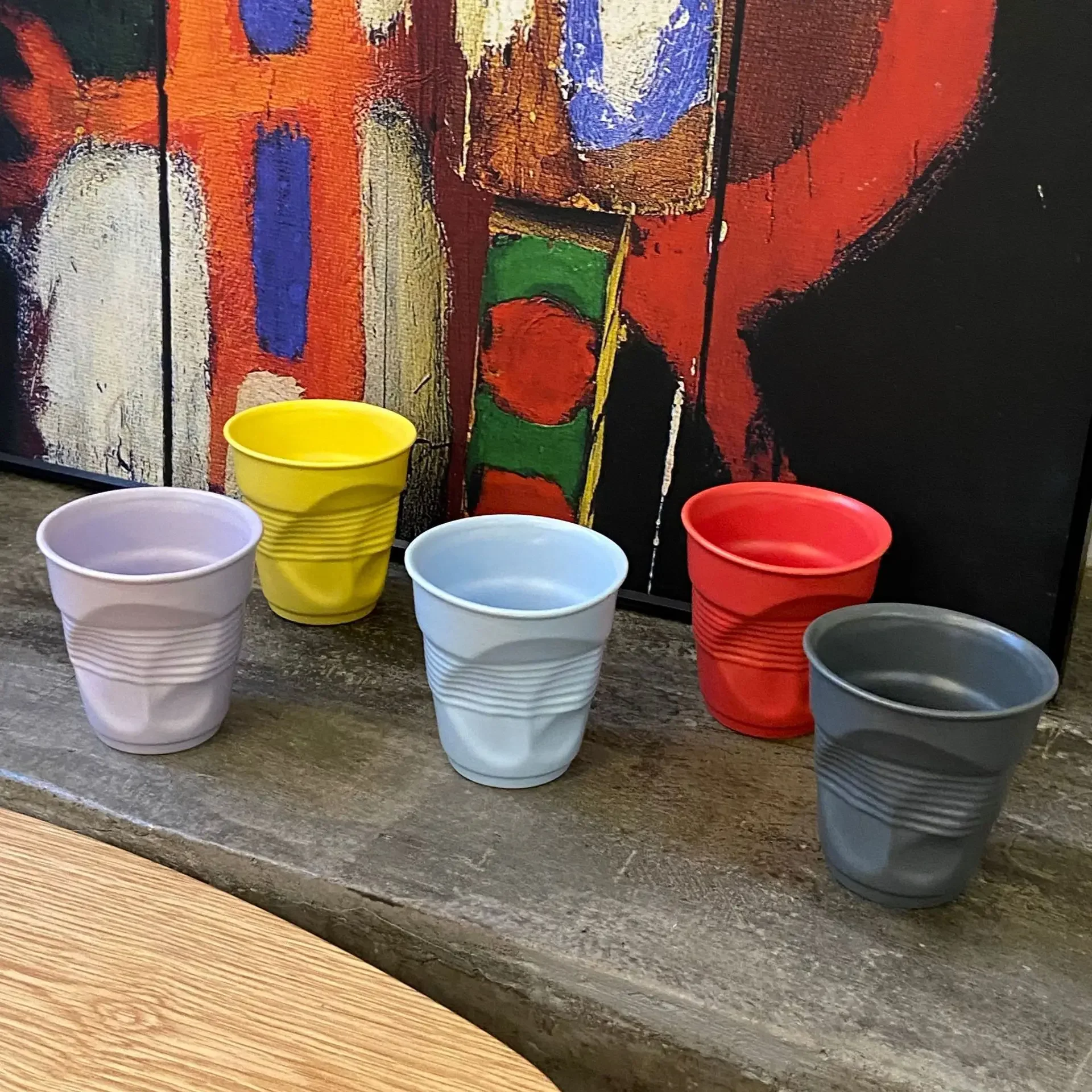 Керамическая кружка цвет в ассортименте