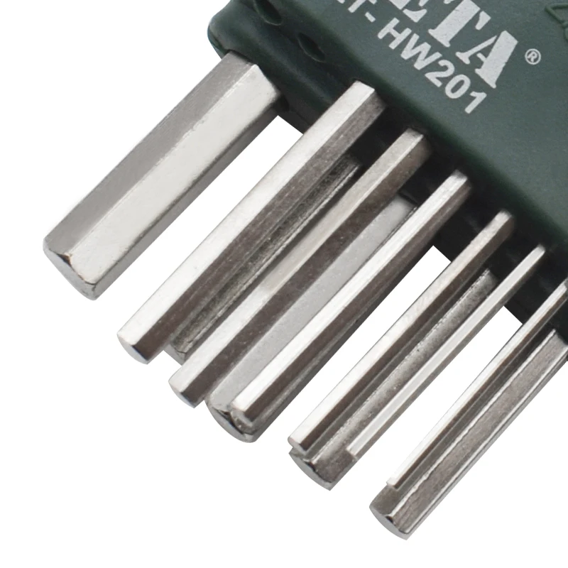 Набор метрических шестигранных гаечных ключей 11 шт.