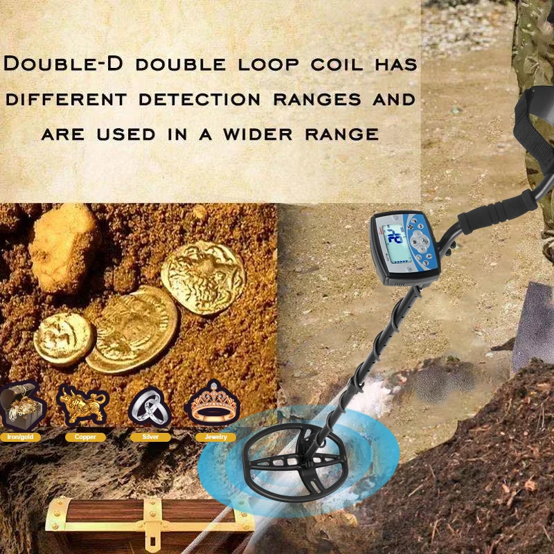 Подземный металлоискатель MT705 Высокочувствительный прибор для поиска металла с